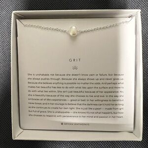 Bryan Anthonys “Grit” necklace NIB